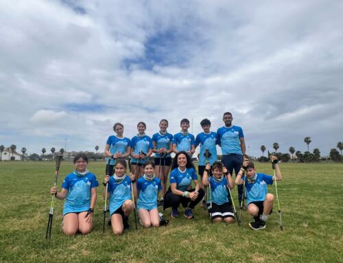 La seleccion Malagueña de Marcha Nordica en Edad Escolar (CADEBA) consigue el 3er. puesto en el Campeonato de Andalucia por selecciones provinciales, además el CEM obtiene un campeonato y un subcampeonato andaluz