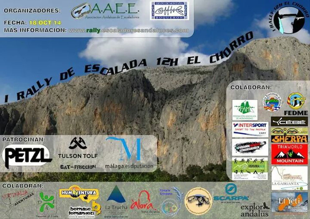 I Rally de Escalada 12h de El Chorro