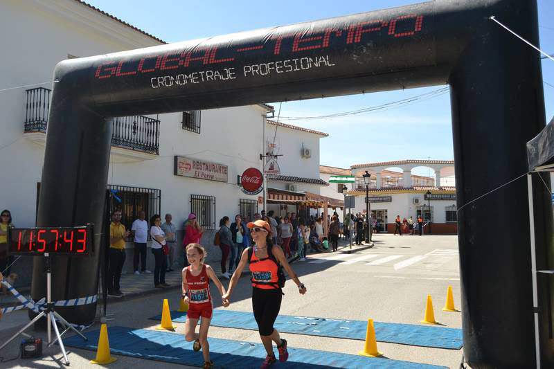Notable actuación del CEM en la VII Animal Trail de El Burgo con podios de Paola Rivadeneyra y Kike Villanueva